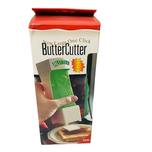 Inventions One Click ButterCutter - Holds & Slices Butter With A Squeeze Large - Picture 2 of 8